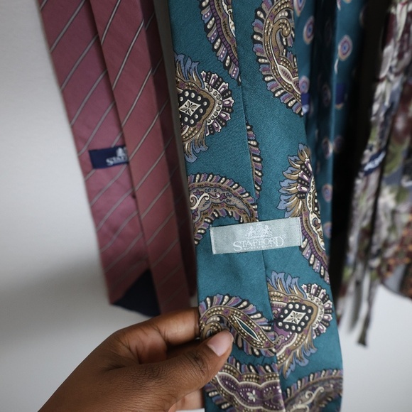 Men’s Vintage Tie Bundle – Designer & Classic Silk Neckwear - Picture 8 of 10